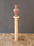 Colonna-porta-vaso-in-marmo-di-Candoglia-Italia-anni-50-