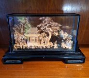 Diorama-in-teca-di-legno-e-vetro-Cina-anni-40