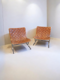 SOLD-Coppia-di-poltrone-modello-PLR1-di-Ross-Littell-per-ICF-De-Padova-Italia-anni-60