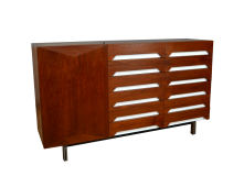 SOLD-Credenza-in-teak-con-anta-e-cassetti-design-Ragusa-anni-50