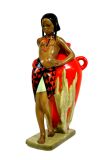 SOLD-Vaso-figurativo-ceramica-Abele-Jacopi-Lenci-Torino-SOLD