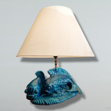 SOLD-Lampada-da-tavolo-in-ceramica-con-carpe-Koi-anni-70