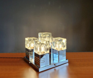 SOLD-Lampada-da-tavolo-o-soffitto-di-Gaetano-Sciolari-nello-stile-di-Italia-anni-60