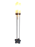 SOLD-Lampada-da-terra-3-luci-di-Stilux-Milano-Italia-anni-50