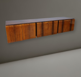 SOLD-Sideboard pensile di Giovanni Frigerio per frigerio mobili Desio anni '60