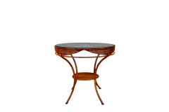 SOLD-Piccolo-tavolo-rotondo-in-rattan-metallo-e-vetro-anni-70