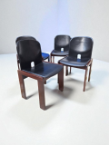 SOLD-Sedia-modello-121-di-Afra-e-Tobia-Scarpa-per-Cassina-Italia-anni-60-set-di-4