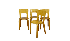 SOLD-Set-4-sedie-mod-66-Alvar-Aalto-per-Artek-SOLD