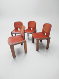 SOLD-Set-di-4-sedie-modello-121-di-Afra-e-Tobia-Scarpa-per-Cassina-Italia-anni-60