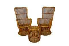 SOLD-Set-di-poltrone-e-pouf-in-bambù-e-rattan-SOLD