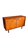 SOLD-Sideboard-due-ante-in-teak-produzione-Framar-Pavia-Italia-anni-60