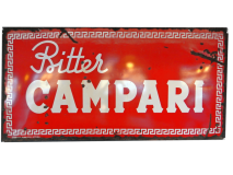 SOLD-Targa-pubblicitaria-Bitter-Campari-anni-60-SOLD