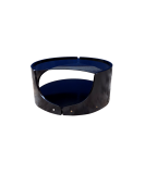 SOLD-Tavolino-da-salotto-rotondo-su-ruote-nello-stile-di-Joe-Colombo-Italia-anni-70