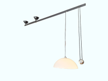 Lampadario-modello-Impiccato-di-Vico-Magistretti-per-Artemide-Italia-anni-70